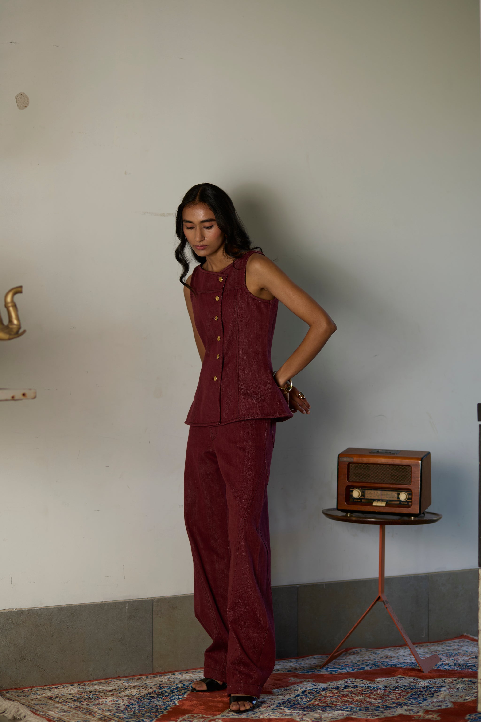 Gulnar Vest Top